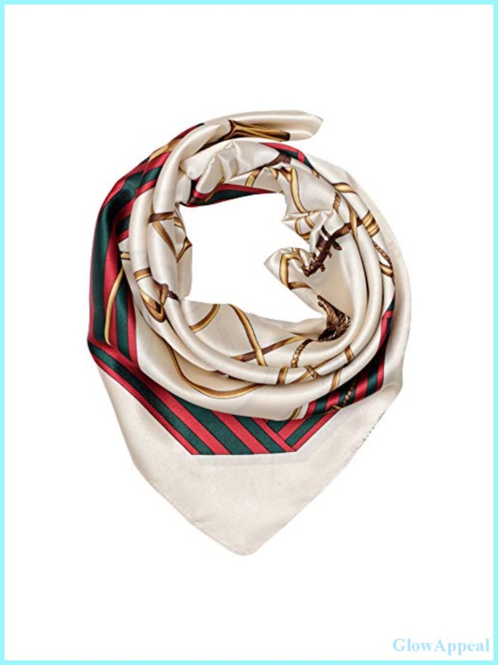 35 inch Large Satin Square Head Scarf for Hair Sleeping Wrap